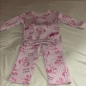 Disney Minnie Mouse Pink Pajama Set